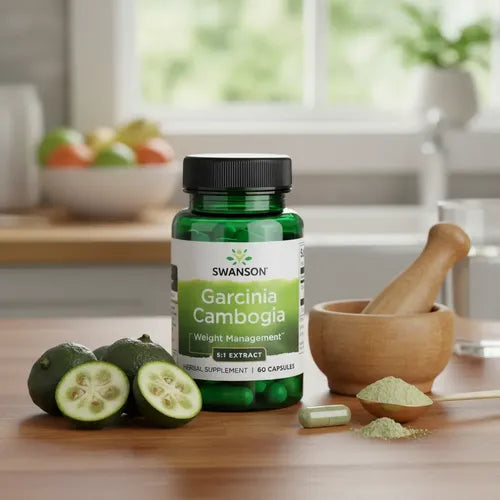 Swanson - Garcinia Cambogia Extracto 5:1 80mg 60 Cápsulas N/d