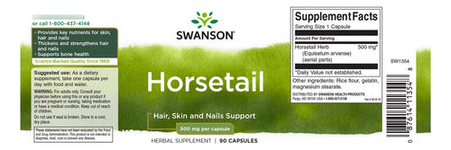 Swanson - Cola De Caballo 500 Mg 90 Capsulas