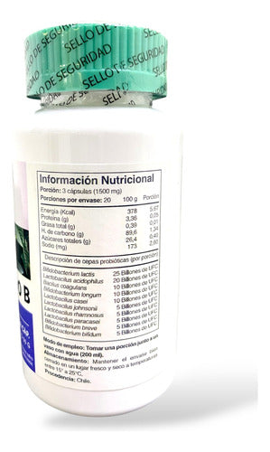 Sigma Nutrition- Probiotico 100billones Salud Digestiva