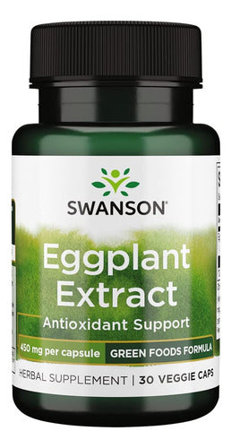 Swanson Extracto De Berenjena 450mg Apoyo Cerebral, Digestiv