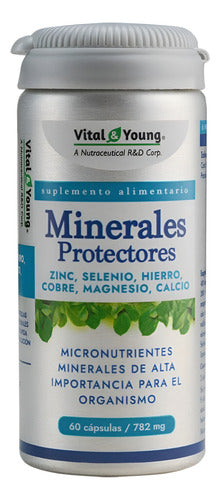 Vital Young - Minerales Protectores 60 Cápsulas