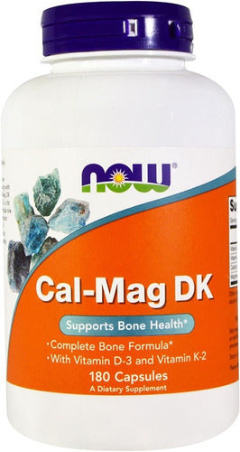 Now Foods Cal-mag+ D3 K2 180 Caps
