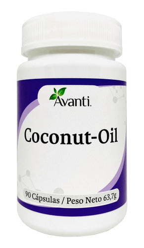 Avanti- Coconut-Oil (Aceite De Coco) 500 Miligramos 90 Cápsulas
