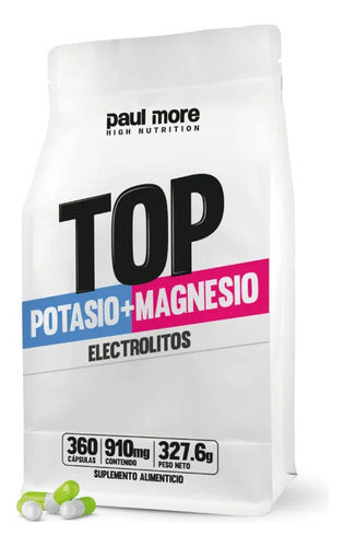 Paul More- Top Potasio + Magnesio Electrolitos 360 Cápsulas