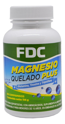 Magnesio Quelado Plus X 60 Comprimidos
