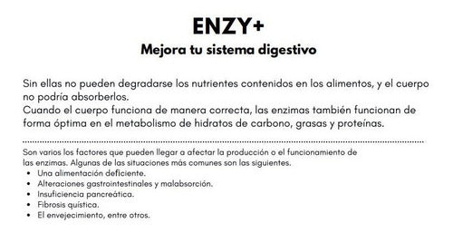 Touch Of Sinergy - Enzimas Digestivas, Enzy + 120 Capsulas