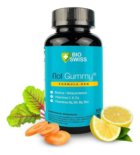 Bio Swiss - Not Gummy 60 Cápsulas
