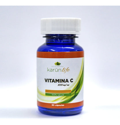 Karun Life - Colágeno Hidrolizado + Vitamina C 500mg 60 Cap Sin Sabor