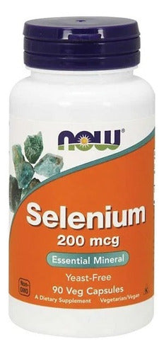 Selenio 200 Mcg 90 Caps Now Sabor Ss