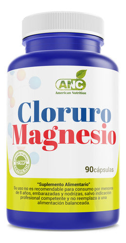 ANC- Cloruro De Magnesio 90 Cápsulas