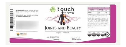Touch Of Synergy - Colágeno H. + Vitamina C 1000 Mg 60 Tabs