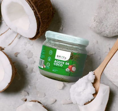 Aceite De Coco Fresco Orgánico Extra Virgen Vegano 250 Ml