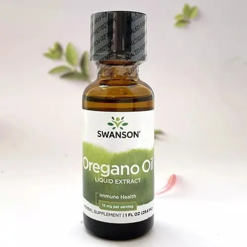 Swanson Aceite De Oregano Extracto Liquido 174 Servicios Sin Sabor