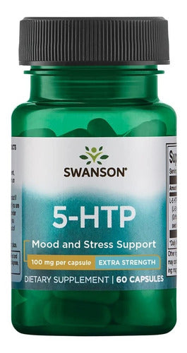 Swanson 5 Htp 100 Mg 60 Capsulas (precursor De Serotonina)