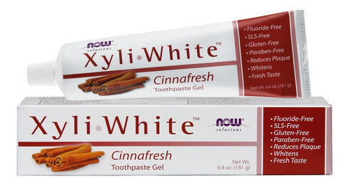 Now Pasta Dental Canela Sin Fluor Xyliwhite 181 Gr