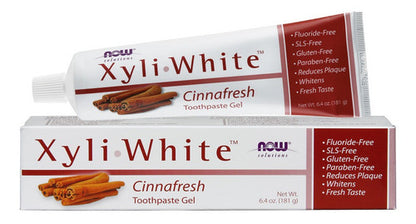 Now Pasta Dental Canela Sin Fluor Xyliwhite 181 Gr