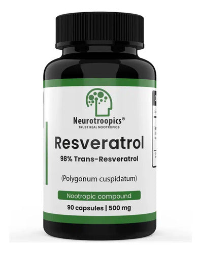 Neurotroopics- Trans-resveratrol 90 Cápsulas 