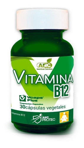 ANC- Vitamina B12 30 Cápsulas Vegetales