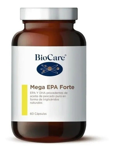 Biocare - Mega Epa Forte - Aceite De Pescado - 60 Cápsulas