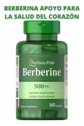 Puritan's Pride - Berberine 500mg 60 Cápsulas N/a