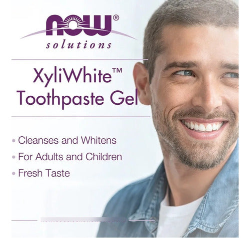 Now - Xyliwhite Pasta Dental Sabor Canela Libre De Fluor