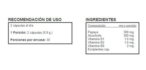 Papaxyna Blíster En Estuche Con 60 Cápsulas