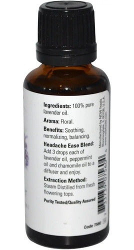 Aceite Esencial Now Lavanda 30ml