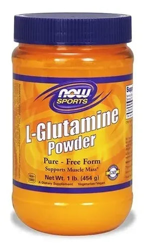 Now - L-glutamina  En Polvo 454 Grs N/a
