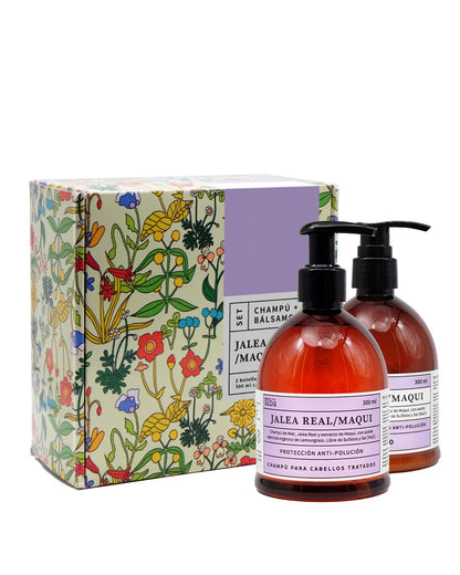 Del alba-  Pack: Champú + Bálsamo  Jalea Real Maqui