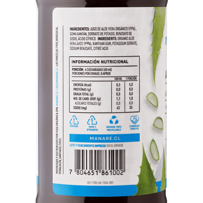Manare- Aloe Vera Gel 473ml Natural