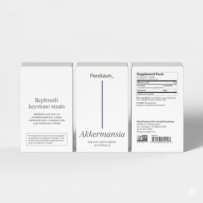 Pendulum - Akkermansia Probiótico Salud Intestinal | 30 Caps