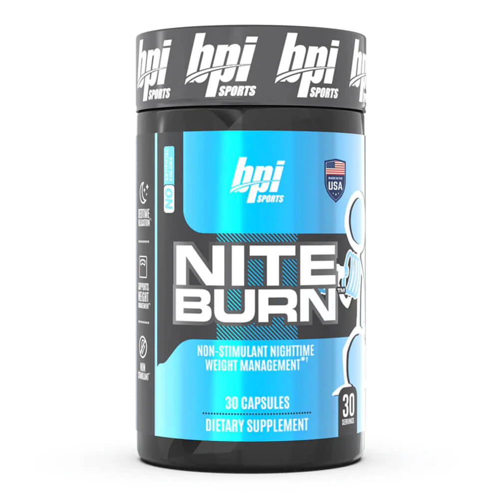 BPI Sports- Nite Burn - quemador de grasa nocturno 30capsulas