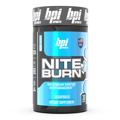 BPI Sports- Nite Burn - quemador de grasa nocturno 30capsulas