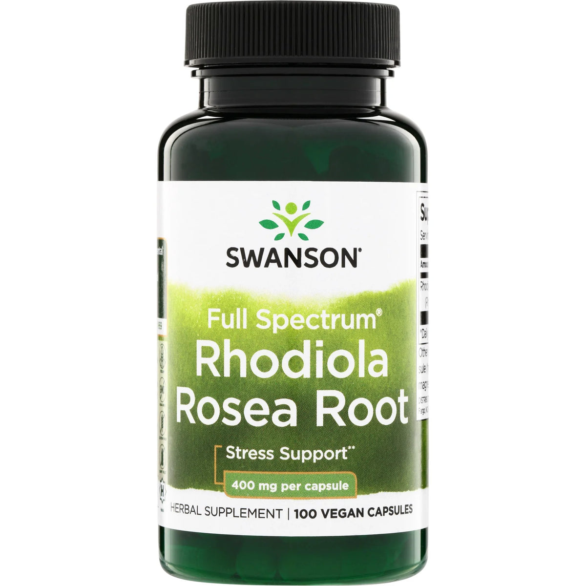 Swanson- Rhodiola Rosea Root 400mg 100capsulas