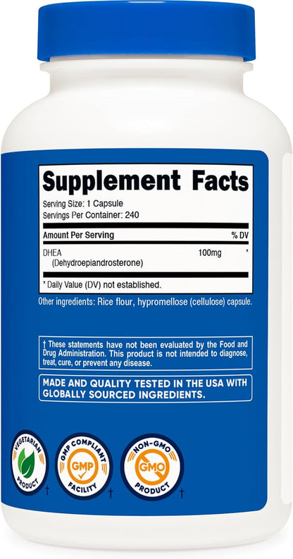Nutricost DHEA 100mg 240 caps
