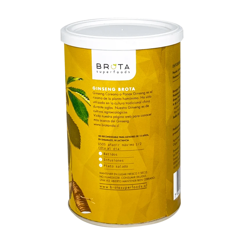 Brota- Ginseng Vitality 80 gramos