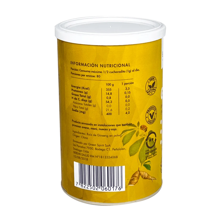 Brota- Ginseng Vitality 80 gramos