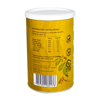Brota- Ginseng Vitality 80 gramos