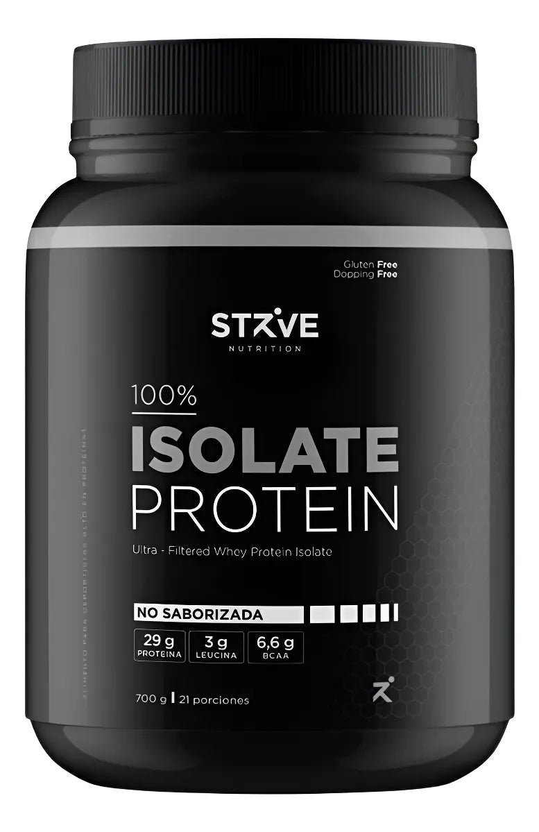 Strive  Nutrition- Proteina Aislada sin sabor 700 gramos