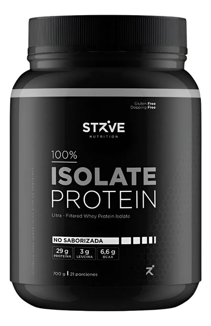 Strive  Nutrition- Proteina Aislada sin sabor 700 gramos