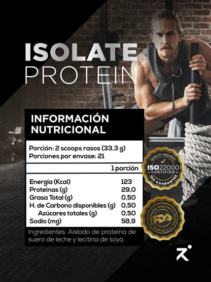 Strive  Nutrition- Proteina Aislada sin sabor 700 gramos