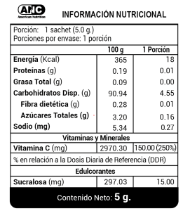 ANC- Limonada Caliente Dia - Noche 5 Gramos
